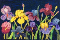 "Garden of Irises" created in 2018